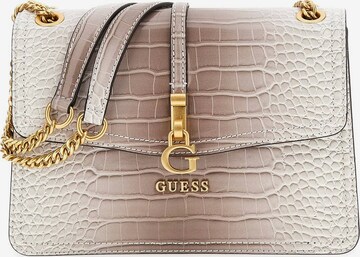 Sac bandoulière 'JAMES' GUESS en gris : devant