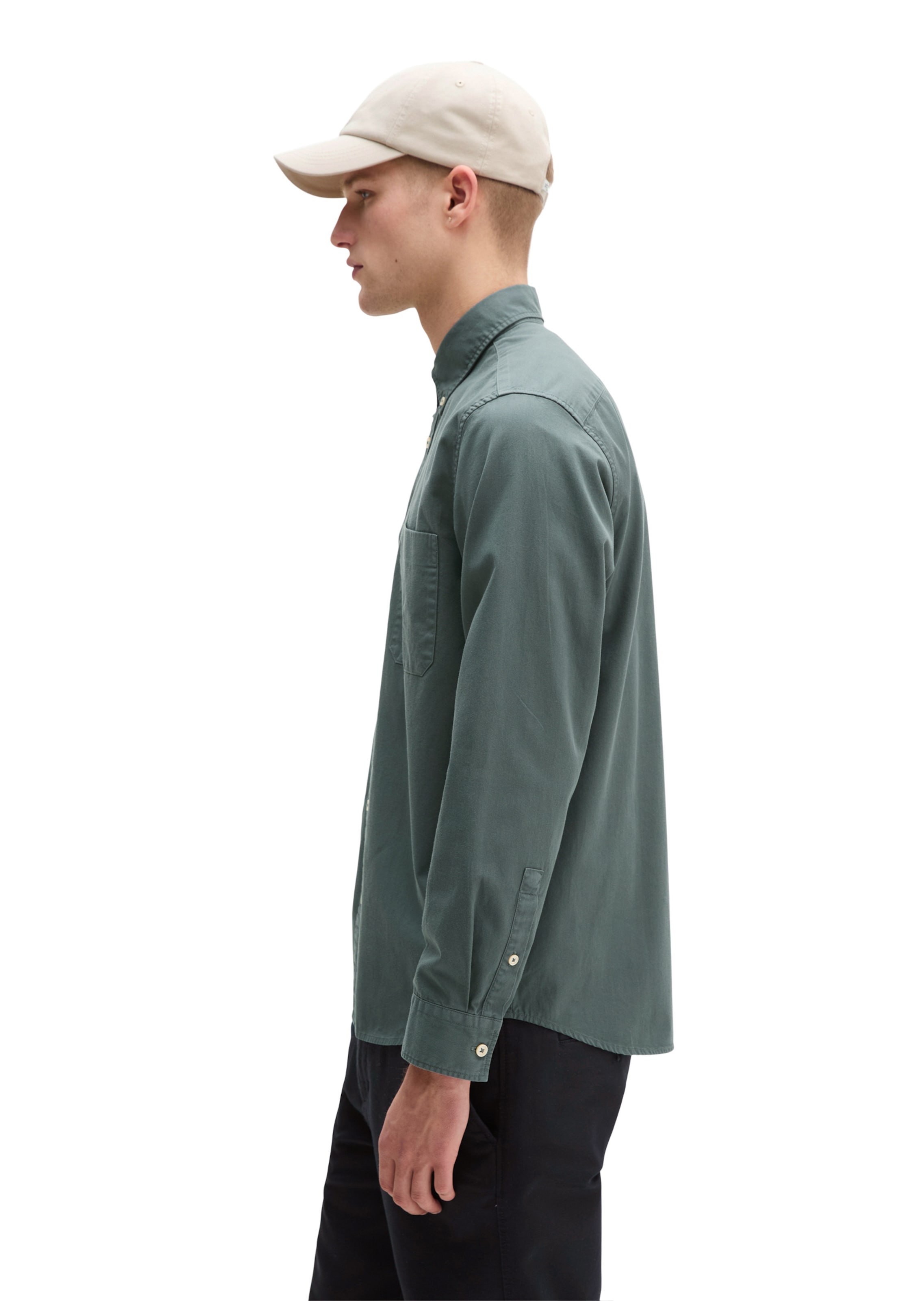 Marc O'Polo Regular Fit Hemd in Grau