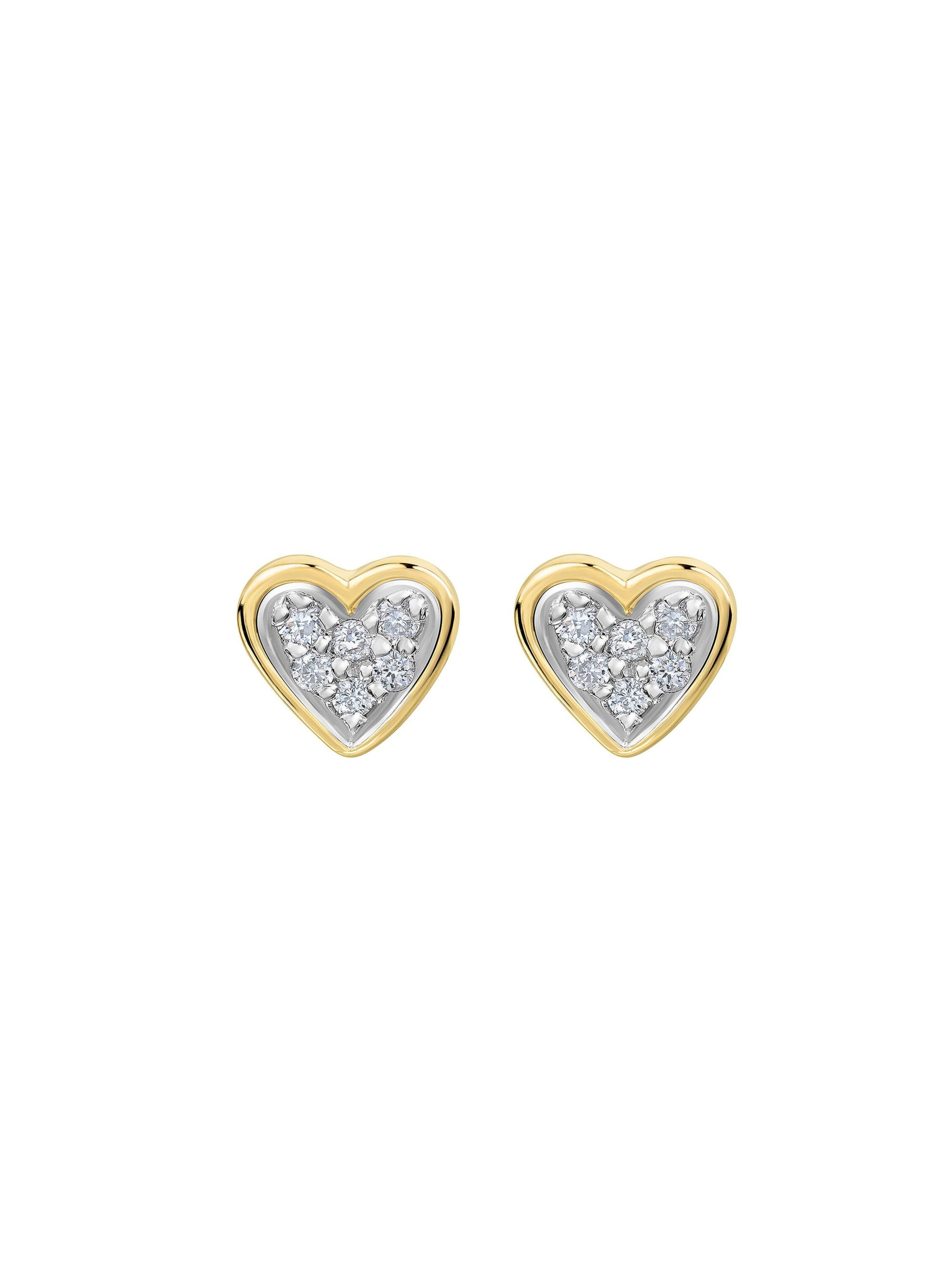 Boucles d'oreilles Diamonds by Ellen K. en jaune