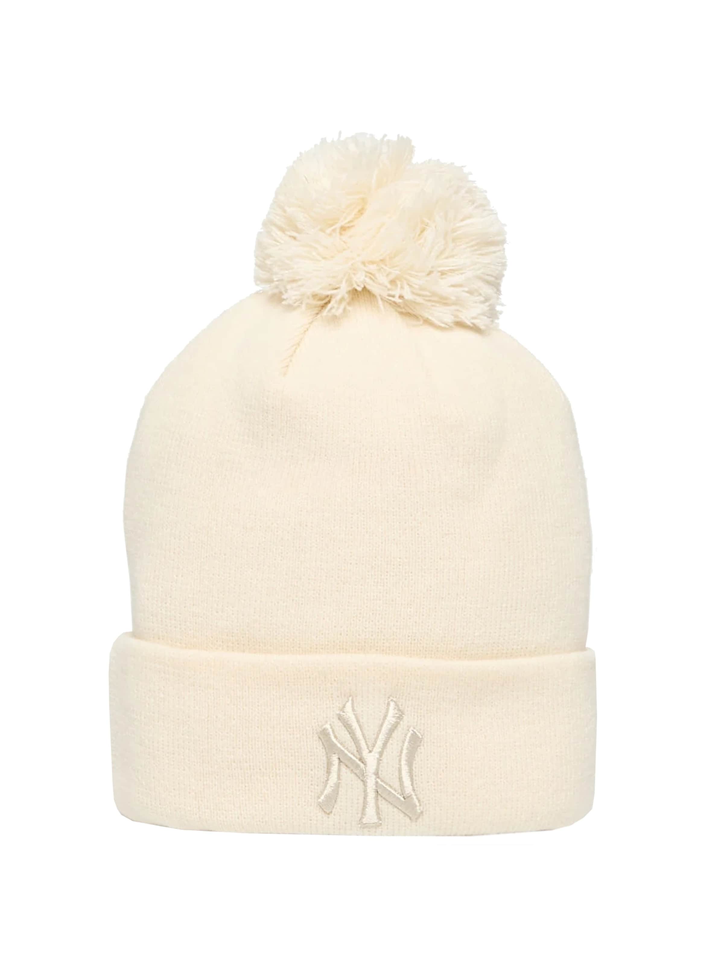 NEW ERA Beanie in Beige: front