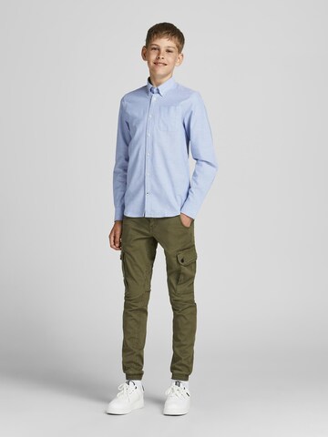 zils Jack & Jones Junior Standarta piegriezums Krekls