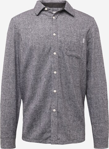 Coupe regular Chemise Wemoto en gris : devant