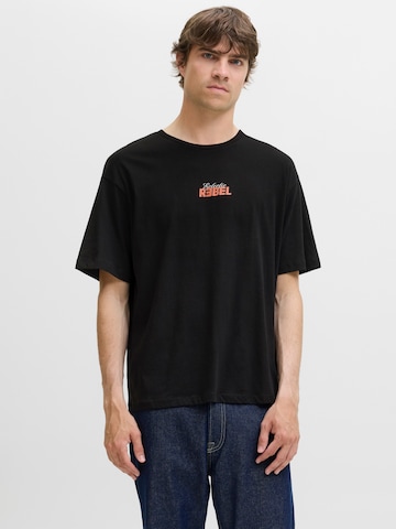 JJ Rebel - Camisa 'JREBJIM' em preto: frente