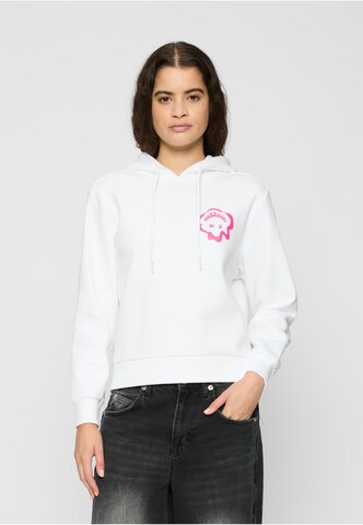 Miss Tee - Sudadera en blanco: frente