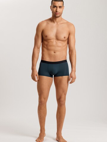 Hanro Boxer shorts ' Micro Touch ' in Blue: front