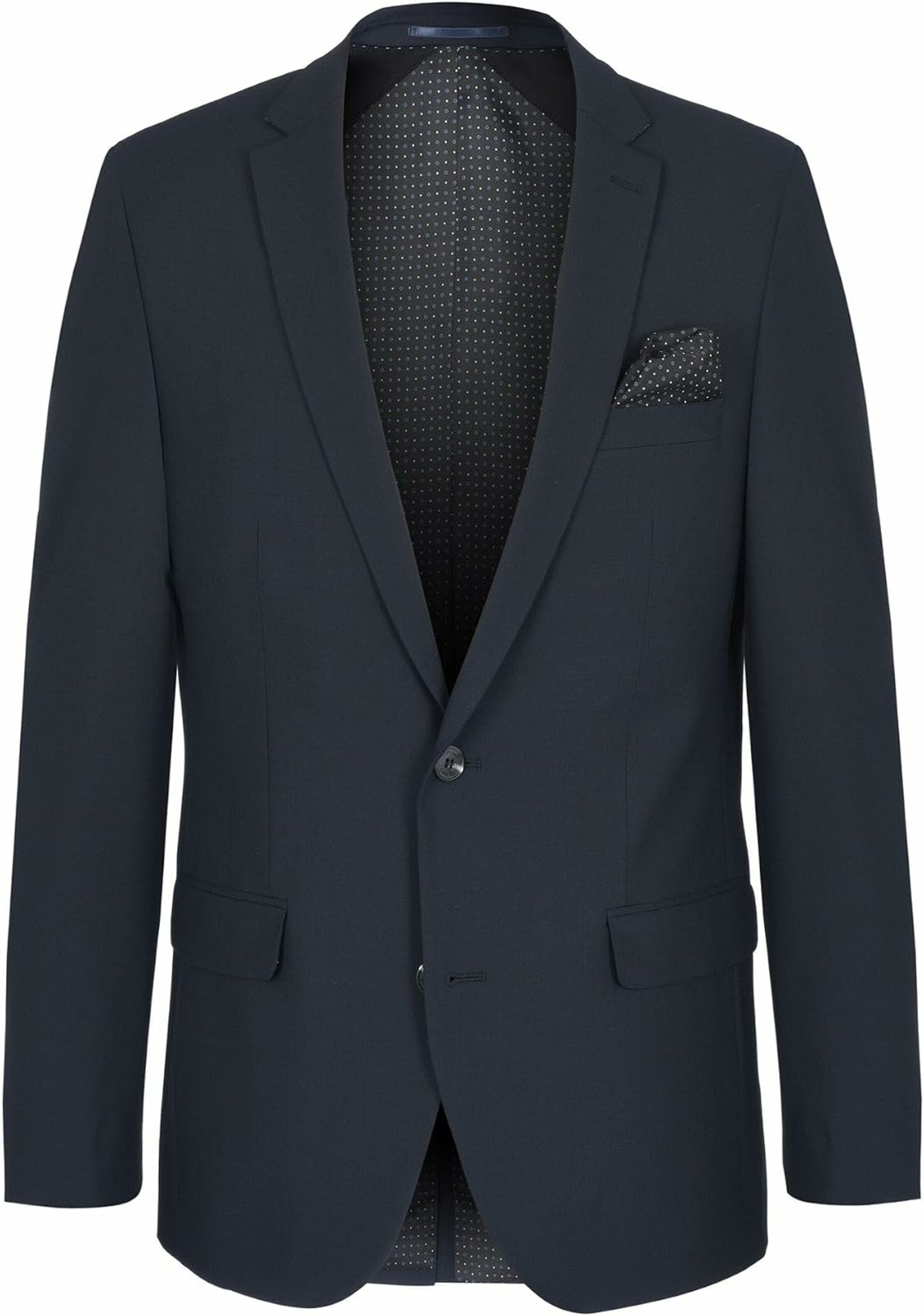 Weis Regular fit Colbert in Blauw: voorkant