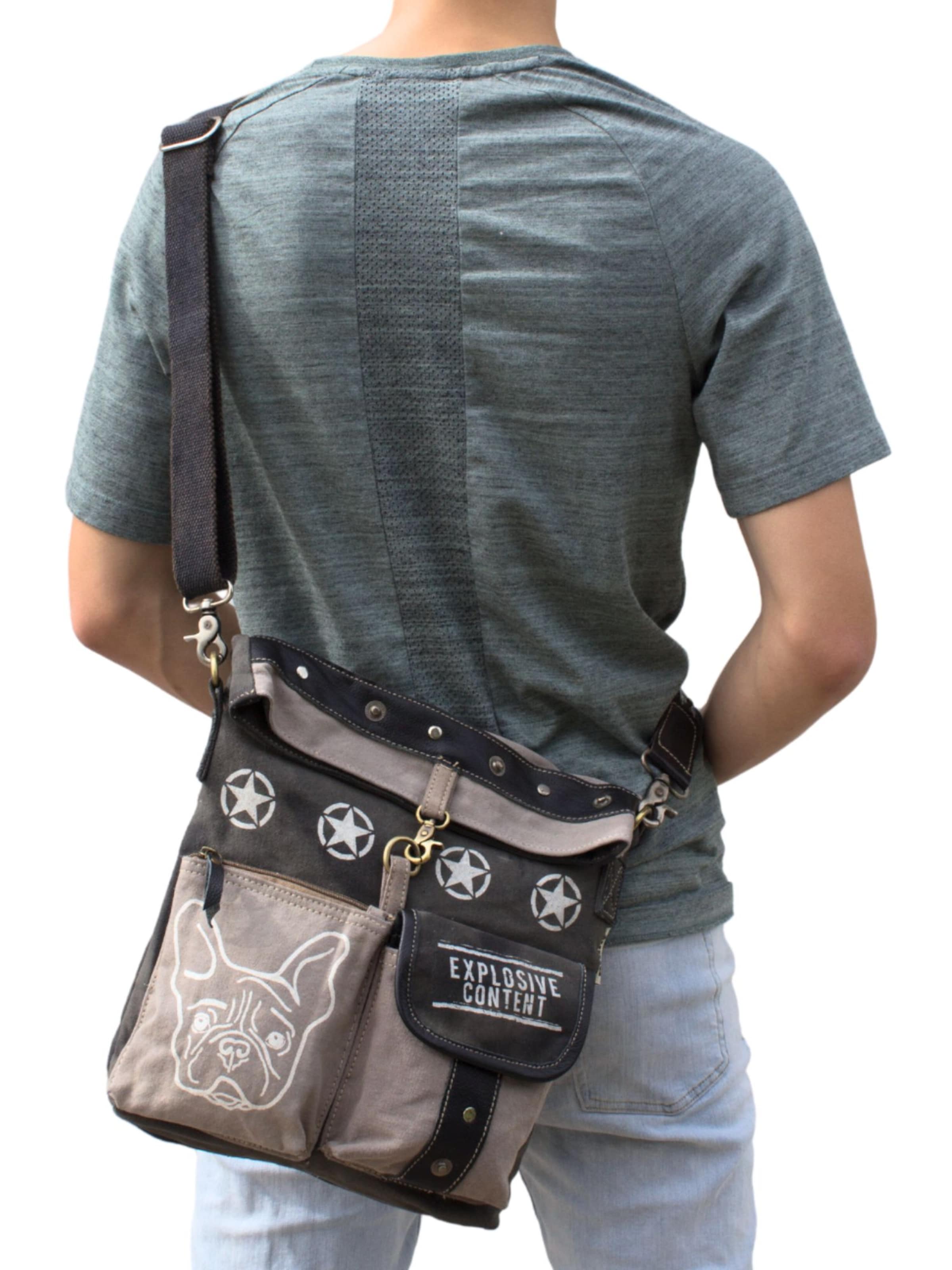 Sunsa Crossbody Bag 'Sunsa' in Grey