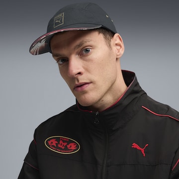 PUMA Cap 'PUMA x SONIC THE HEDGEHOG' in Schwarz: Vorderseite