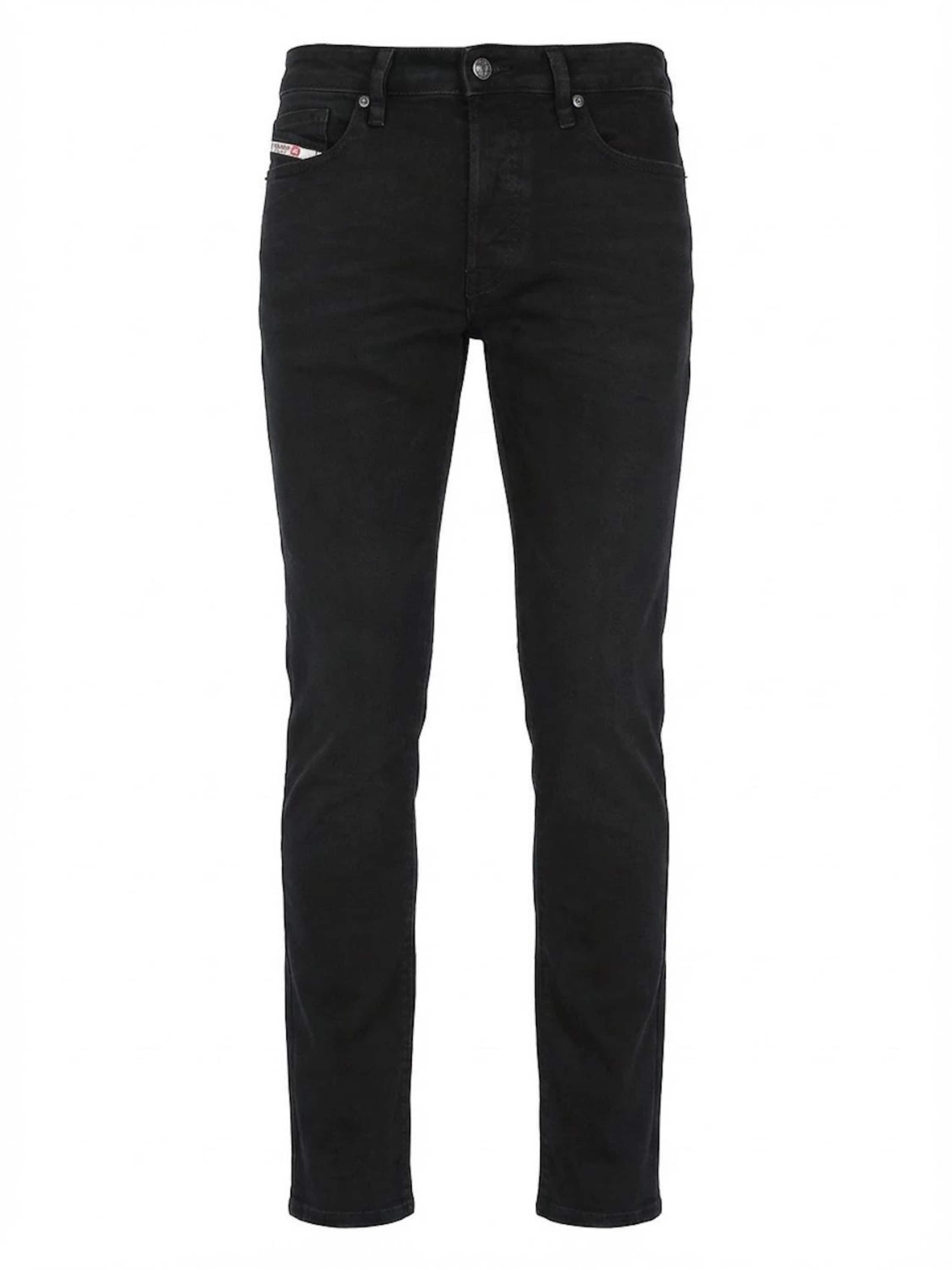 DIESEL Jeans 'D-LUSTER IHAU' in de kleur Black denim, Productweergave