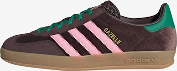 ADIDAS ORIGINALS Trampki niskie 'Gazelle' w kolorze brązowy: przód