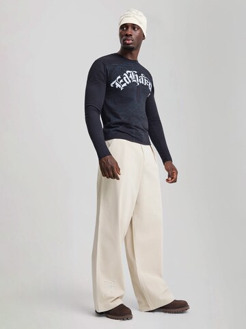 Regular Pantalon Ed Hardy en beige : devant