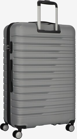 American Tourister Trolley 'Flashline' in Zilver