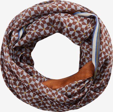 CODELLO Tube Scarf in Brown: front