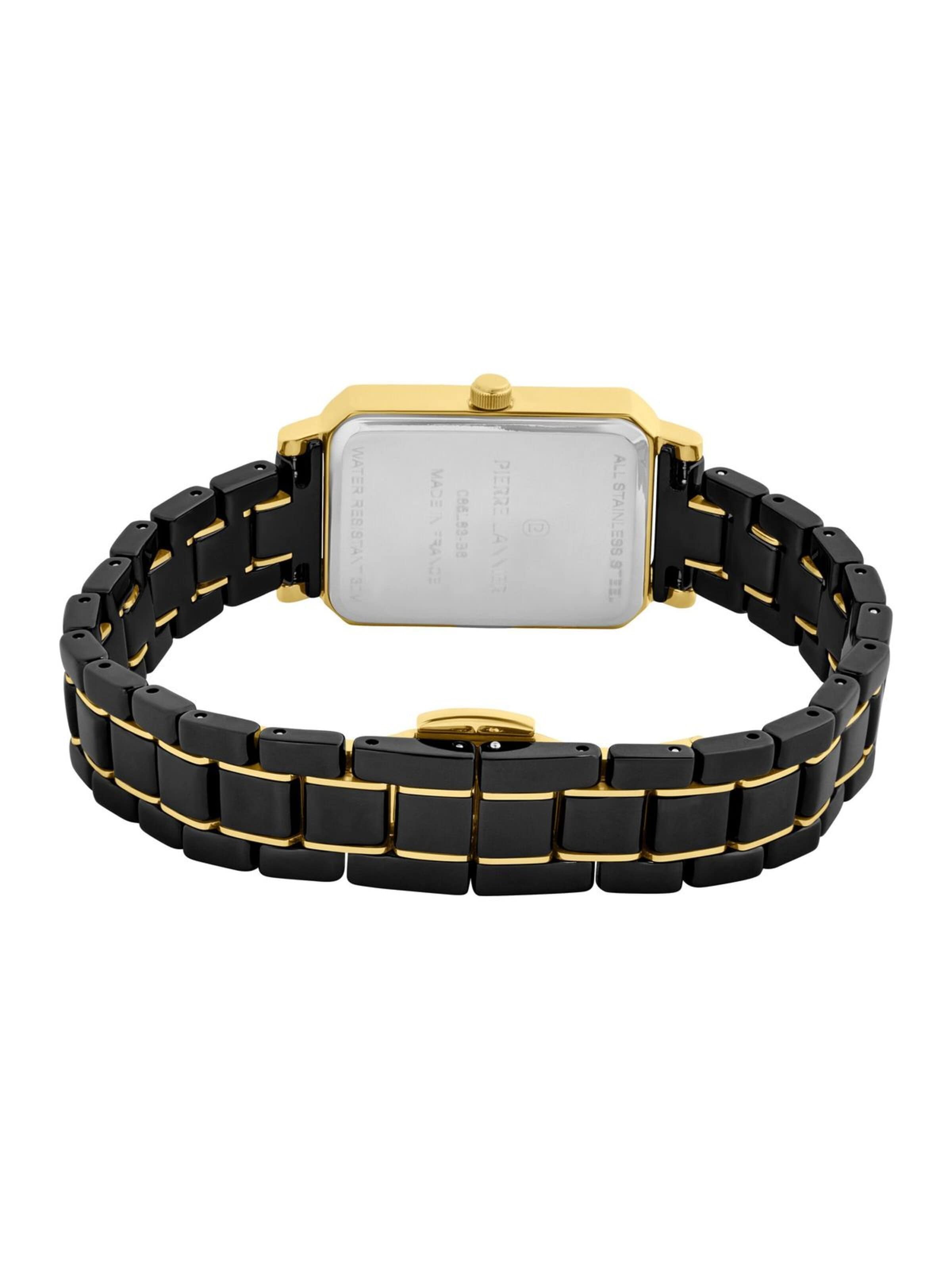 Pierre Lannier Analoog horloge 'Watch Ariane' in Zwart