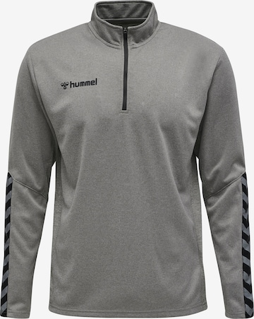 Sweat de sport Hummel en gris : devant