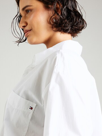 Tommy Hilfiger Curve Bluse in Weiß