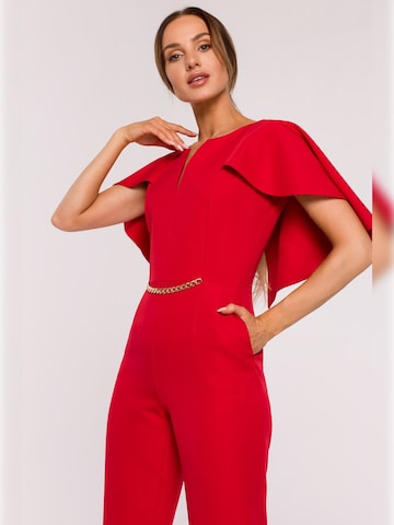 made of emotion - Jumpsuit 'M670 ' en rojo