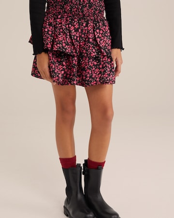 juoda WE Fashion Sijonas: priekis