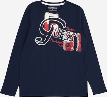 GUESS Shirt in Blue: front