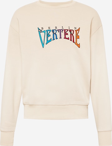 Vertere Berlin Sweatshirt 'ART NOIR' in Beige: predná strana