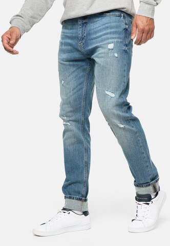 INDICODE JEANS Regular Jeans 'Smalinos' in Blauw