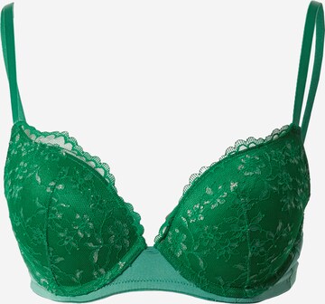 Push-up Reggiseno di Misspap in verde: frontale