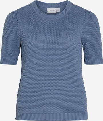 VILA Sweater in Blue: front