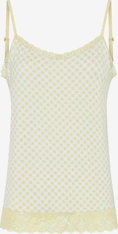 CCDK Copenhagen Pyjamapaita 'Kendall' värissä keltainen: etupuoli