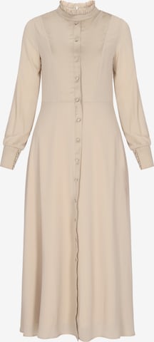 Robe usha BLACK LABEL en beige : devant