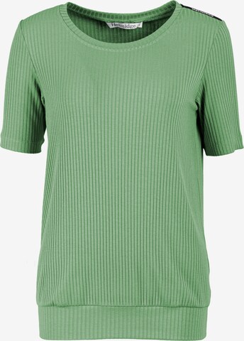 HELMIDGE Blouse in Groen: voorkant