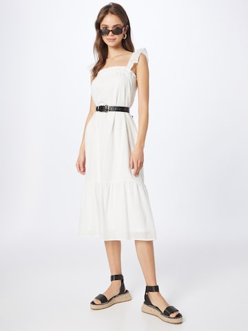 VILA Letní šaty 'BULIA' – bílá