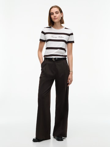 Tricou de la TOMMY HILFIGER pe alb