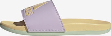 Claquettes / Tongs 'Adilette Comfort' ADIDAS SPORTSWEAR en violet : devant