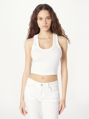 Abercrombie & Fitch Top in Beige: voorkant