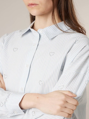 Chemisier 'Cassidie' Deeluxe en bleu