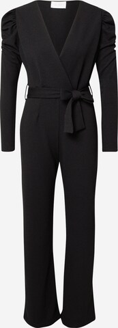 SISTERS POINT Jumpsuit 'EGINA' in Zwart: voorkant