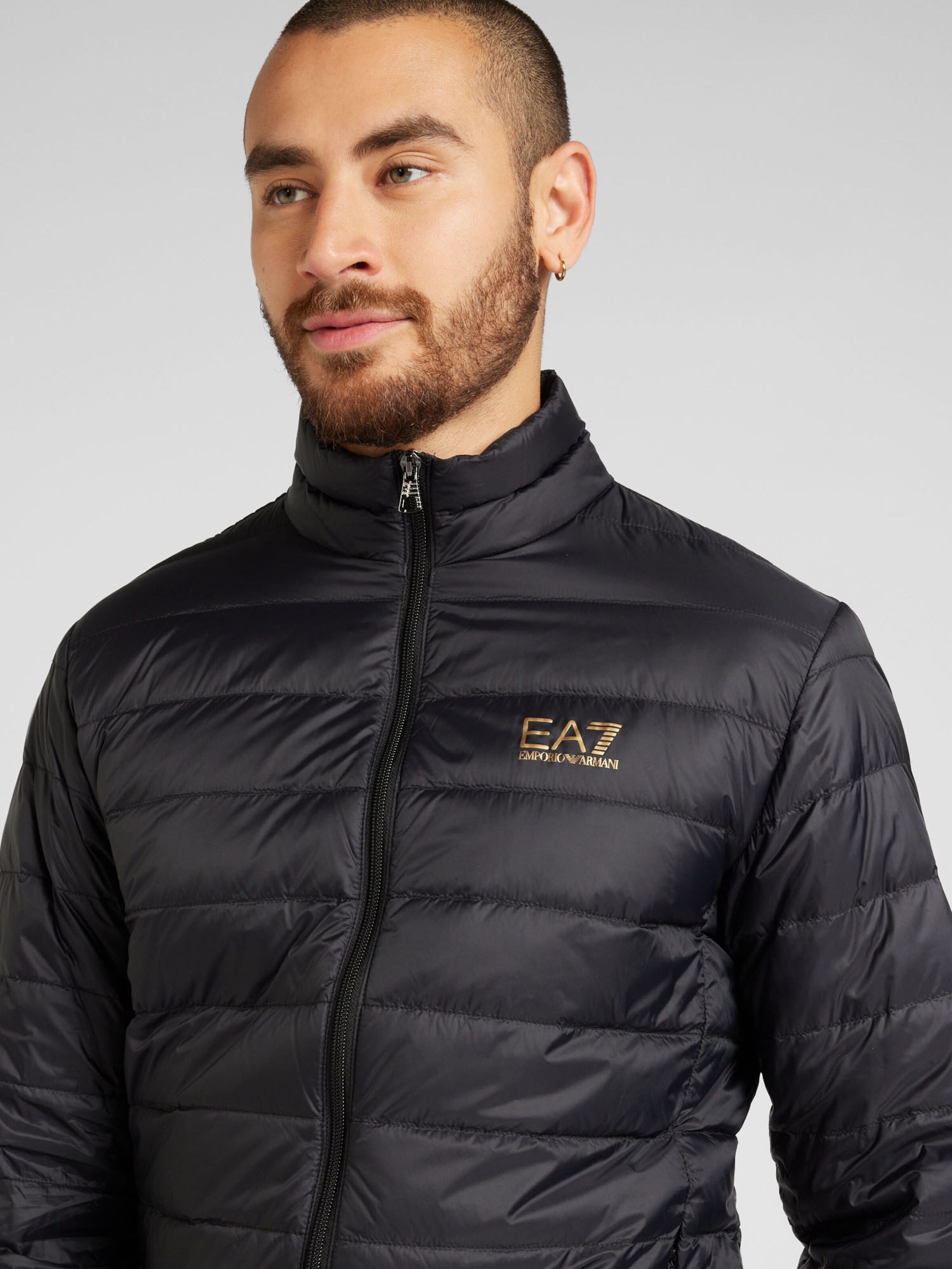 EA7 Emporio Armani Between-Season Jacket in Black | ABOUT YOU EA7 Emporio Armani Between-Season Jacket in Black | ABOUT YOU