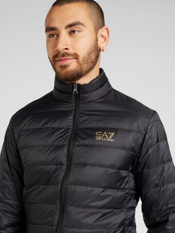 Geacă de primăvară-toamnă de la EA7 Emporio Armani pe negru