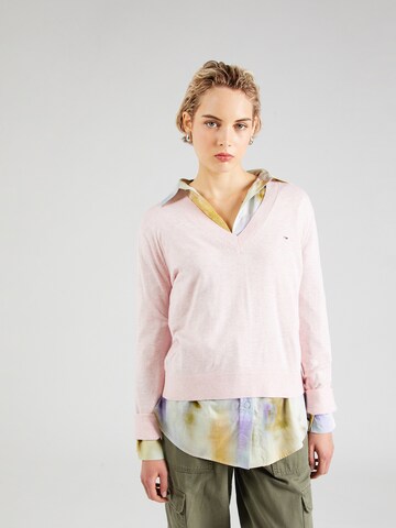 Tommy Jeans Pullover 'ESSENTIAL' in Pink