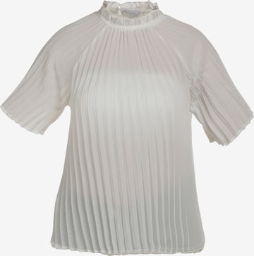 DreiMaster Maritim - Blusa en blanco: frente