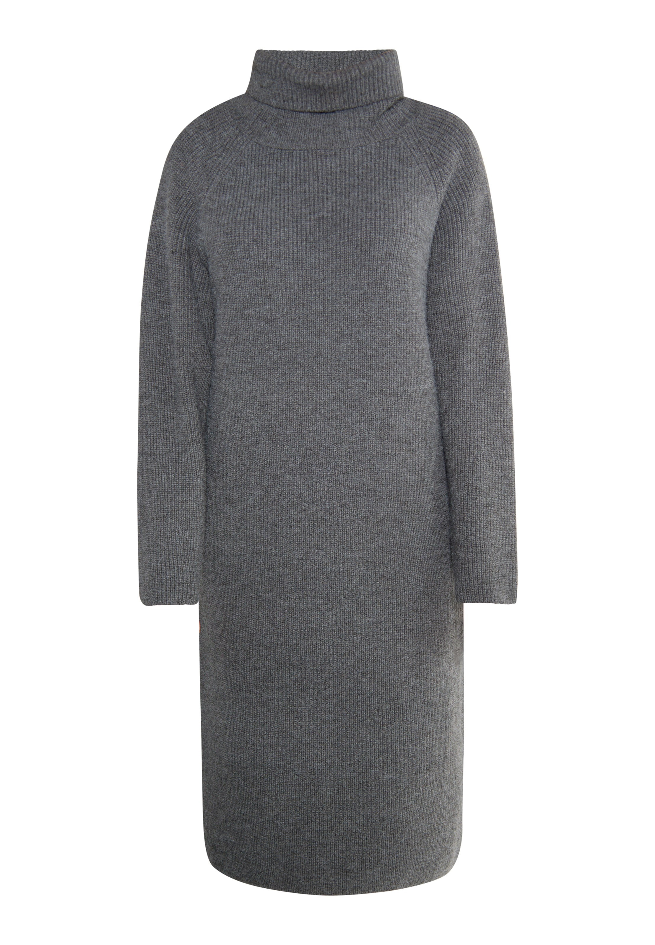 usha WHITE LABEL Jurk 'Pryam' in Grijs: voorkant