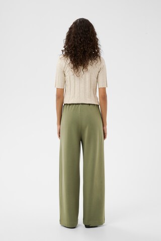 InWear Wide Leg Hose 'Gincette' in Grün