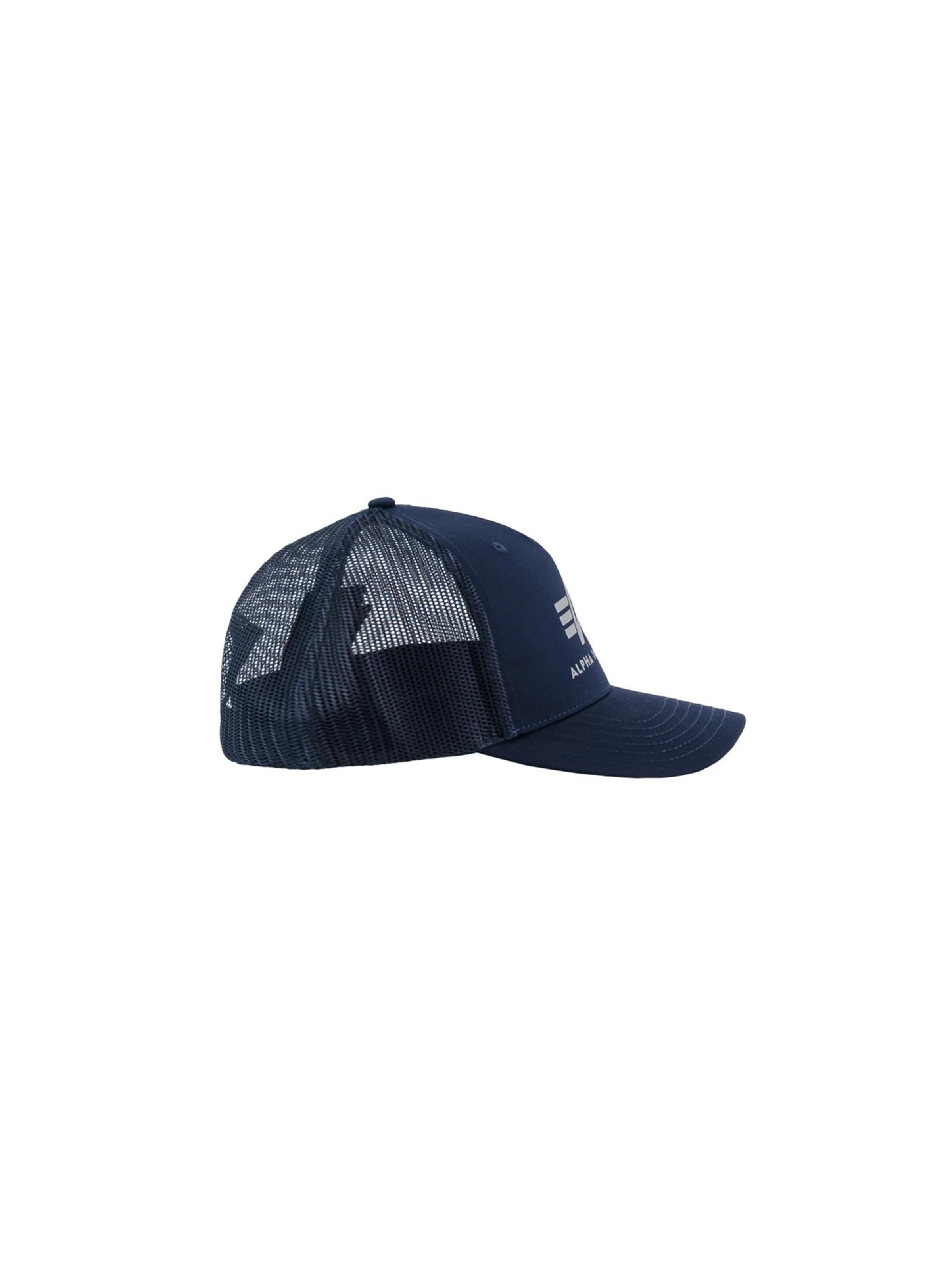 ALPHA INDUSTRIES Cap 'Basic' in Blue