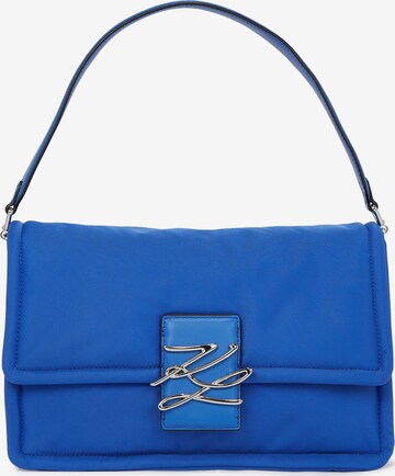Karl Lagerfeld Tasche in Blau: predná strana