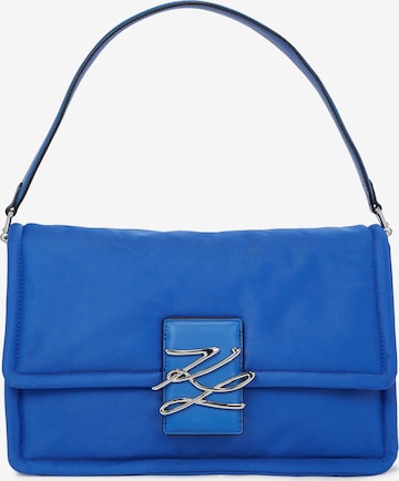 Karl Lagerfeld Tasche in Blau: predná strana