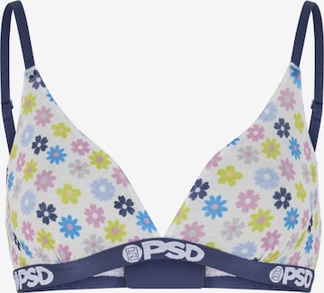 PSD T-Shirt BH in Weiß: Vorderseite