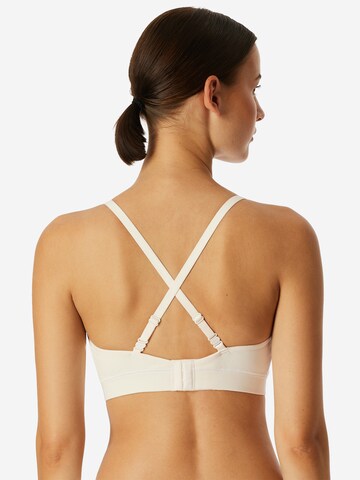 SCHIESSER Bustier BH Bustier 'Unique Cotton' in Weiß