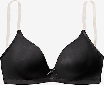 LASCANA Triangle Bra in Black: front