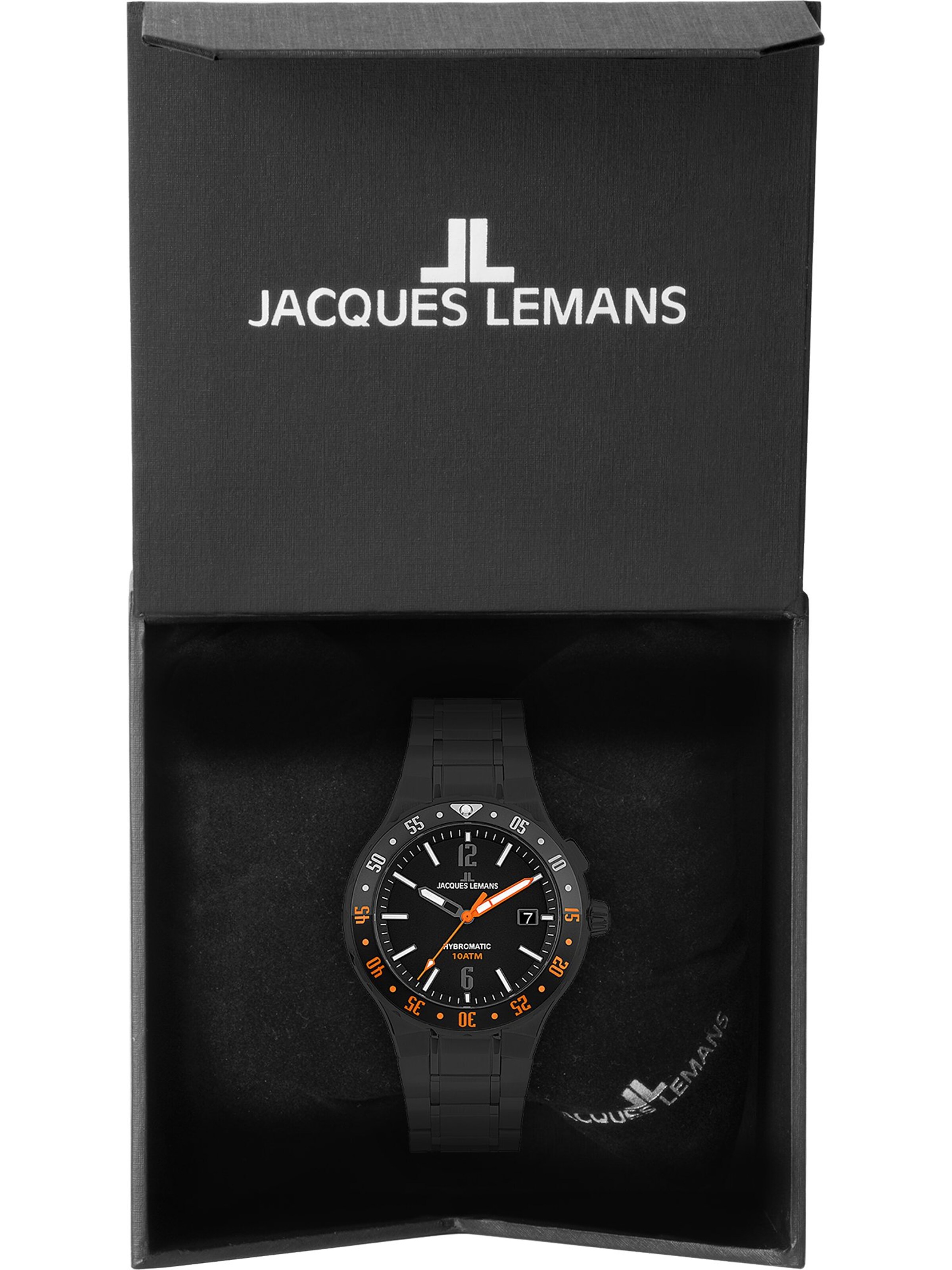 Jacques Lemans Analog Watch in Black