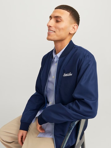 Veste mi-saison 'Oliver' JACK & JONES en bleu